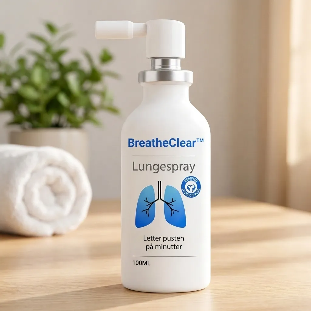 Flacon de spray pulmonaire BreatheClear