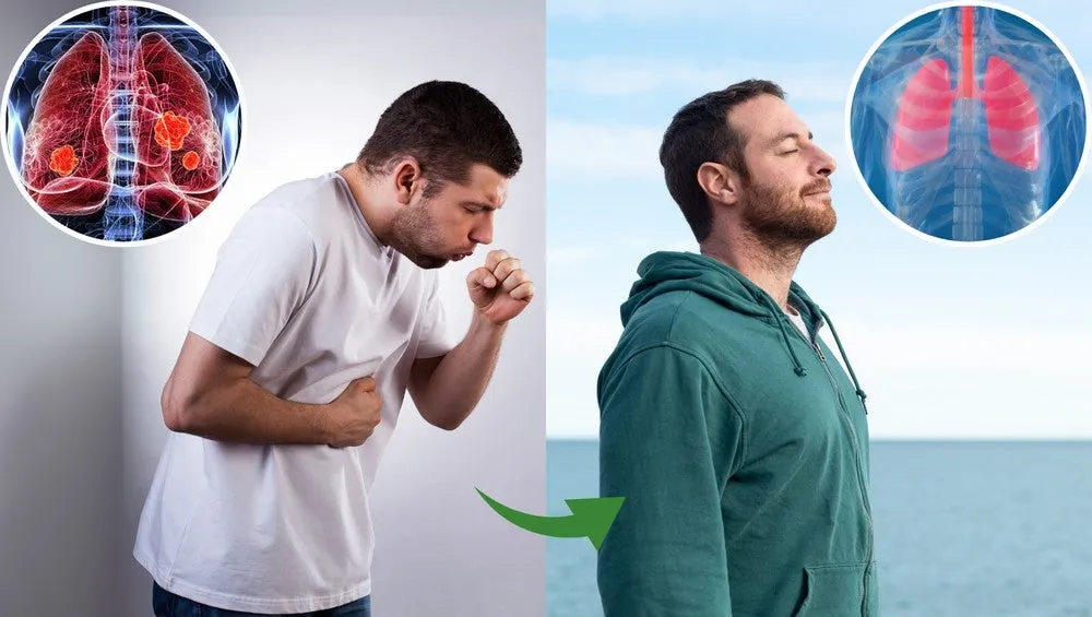 Avant et après : la respiration s'améliore dès les premières minutes